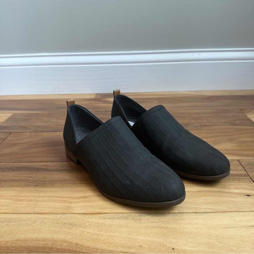 Dr. Scholl’s Charcoal Gray Textured Loafers
